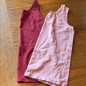 Dark Pink and Light Pink Tank Tops - 18/20W